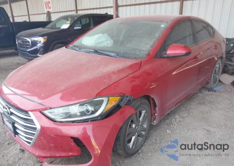 2018 Hyundai Elantra Sel z USA, uszkodzony, nr VIN 5NPD84LF2JH317574